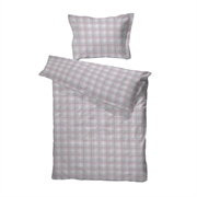 Borås Cotton sengetøj / sengelinned Antibes 140x200 rosa - 2 sæt